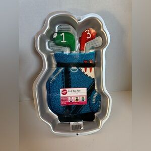 NEW Vintage 2008 Wilton Golf Club Bag Cake Baking Pan 2105-1024